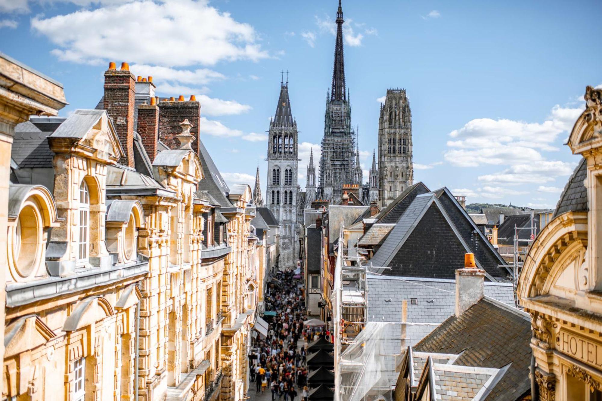 Apartmán Elisabeth Comfortable Studio With Double Bed In Town Center Rouen Exteriér fotografie